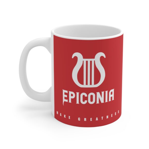Epiconia Motivational Mug 11oz - Make Greatness Inspire Your Day - Image 3