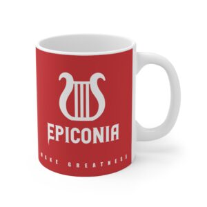 Epiconia Motivational Mug 11oz - Make Greatness Inspire Your Day