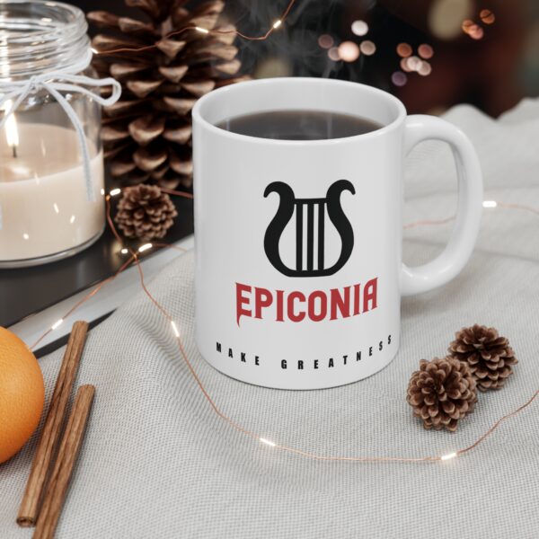 Epiconia 11oz Motivational Mug - Make Greatness Your Daily Inspiration - Image 4