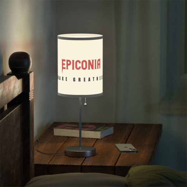 Inspirational Table Lamp - EPICONIA "Make Greatness" - Image 4