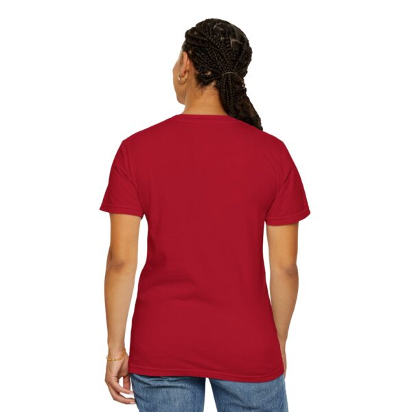 Epiconia MAKE GREATNESS - Unisex Garment-Dyed T-Shirt (RED) - Image 4